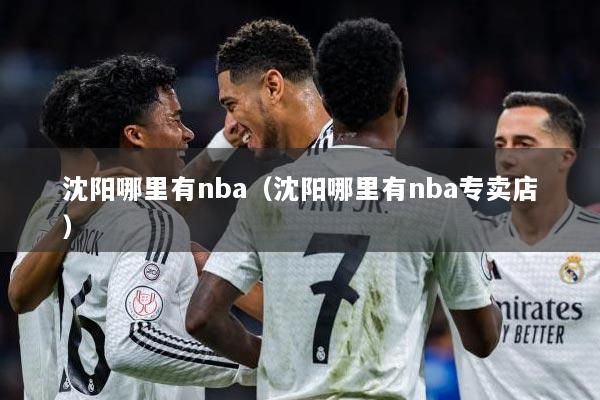 沈阳哪里有nba（沈阳哪里有nba专卖店）