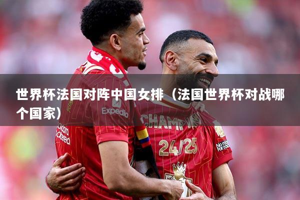 世界杯法国对阵中国女排（法国世界杯对战哪个国家）