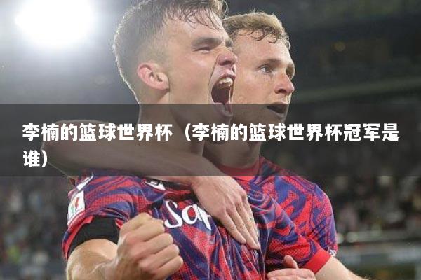 李楠的篮球世界杯（李楠的篮球世界杯冠军是谁）